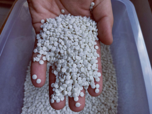 巢湖白色高密度聚乙烯HDPE再生颗粒