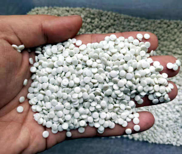 巢湖白色中空HDPE低压再生塑料