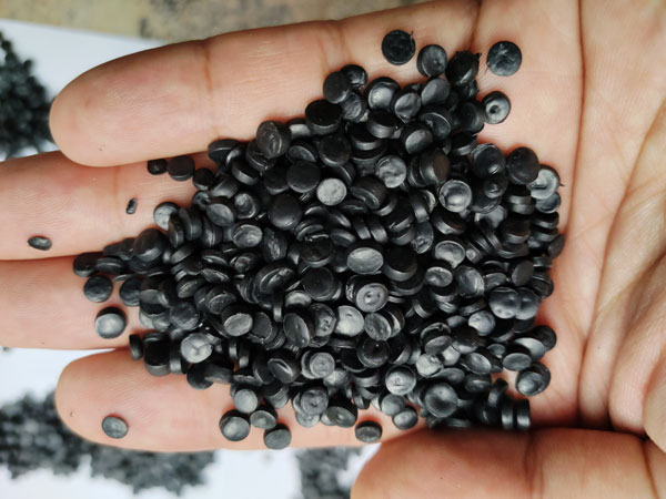 巢湖再生塑料HDPE低压管道颗粒